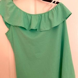 Lilly Pulitzer  One- Shoulder Top - Size large